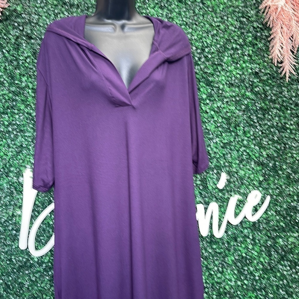 𝅺karen T Design Purple Dress - Picture 2 of 7